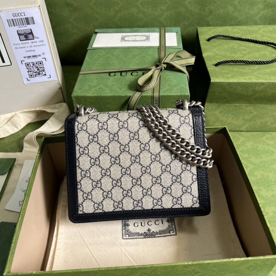 Gucci Dionysus GG Supreme Mini Chain Crossbody Bag 421970 Replica - DEEPREPS