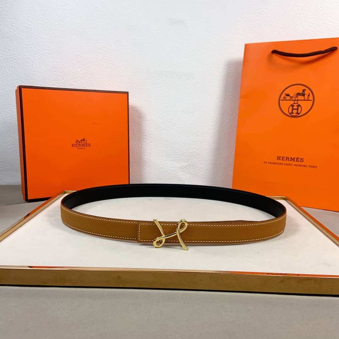 Wholesale Hermes Logo Belt 24mm For Lady - DEEPREPS