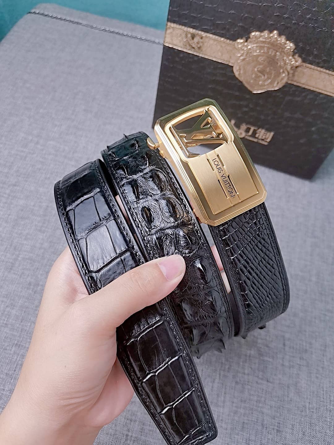 Designer Louis Vuitton Classic Belt 34mm - DEEPREPS