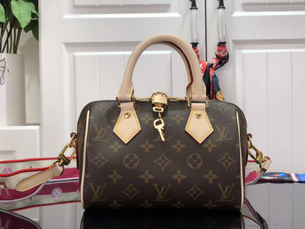 Louis Vuitton Speedy 20 Bandoulière Bag Monogram M45957 Replica Shoulder Bag - DEEPREPS