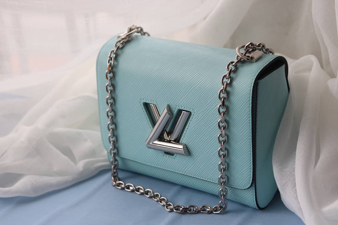 Louis Vuitton Twist Bag Blue Replica M50281 - DEEPREPS