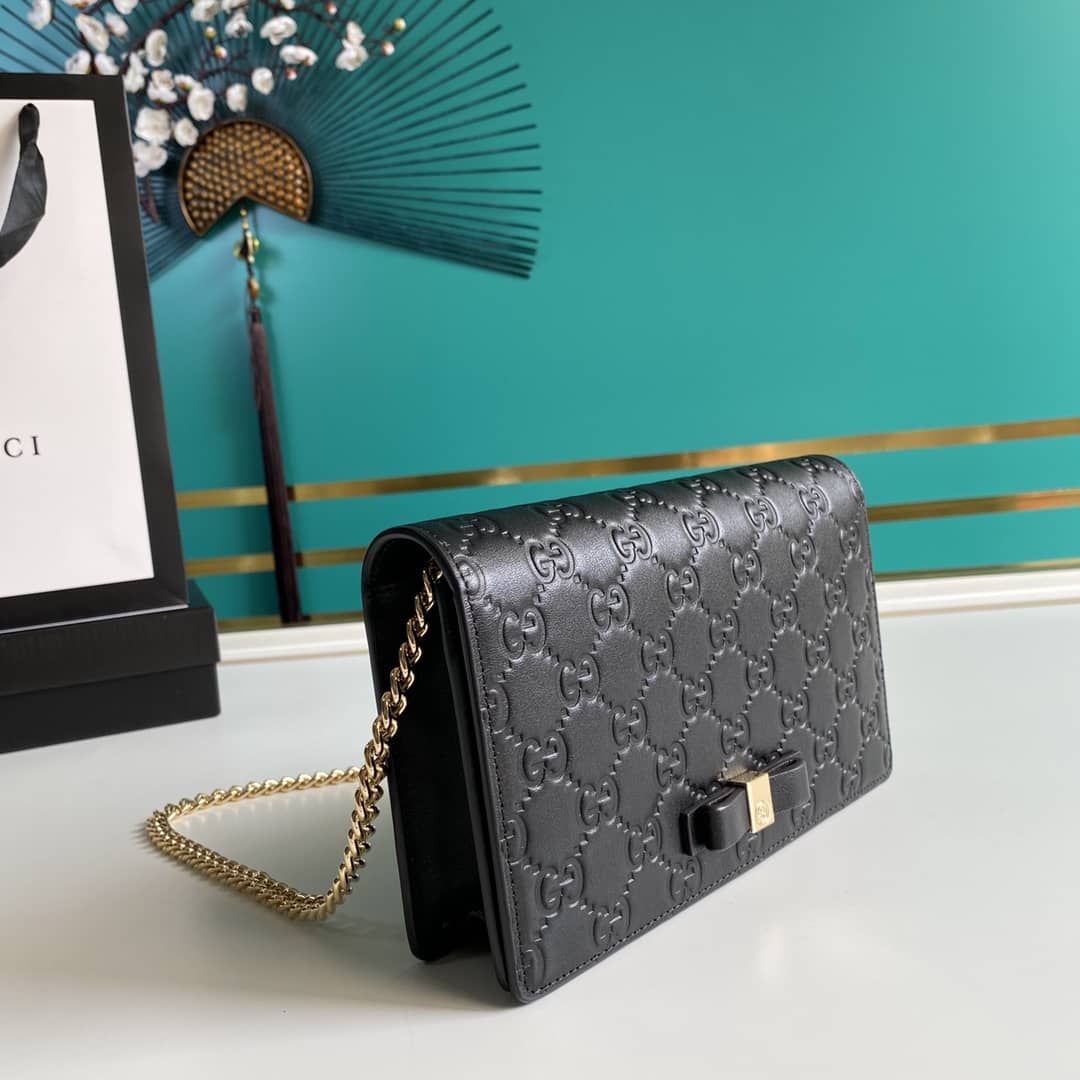 Gucci Signature Mini Crossbody Bag Replica 431408 - DEEPREPS