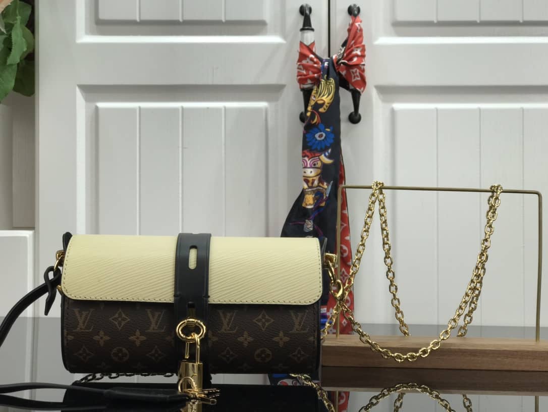 Louis Vuitton Replica Glasses Case Epi Monogram White M43903 - DEEPREPS