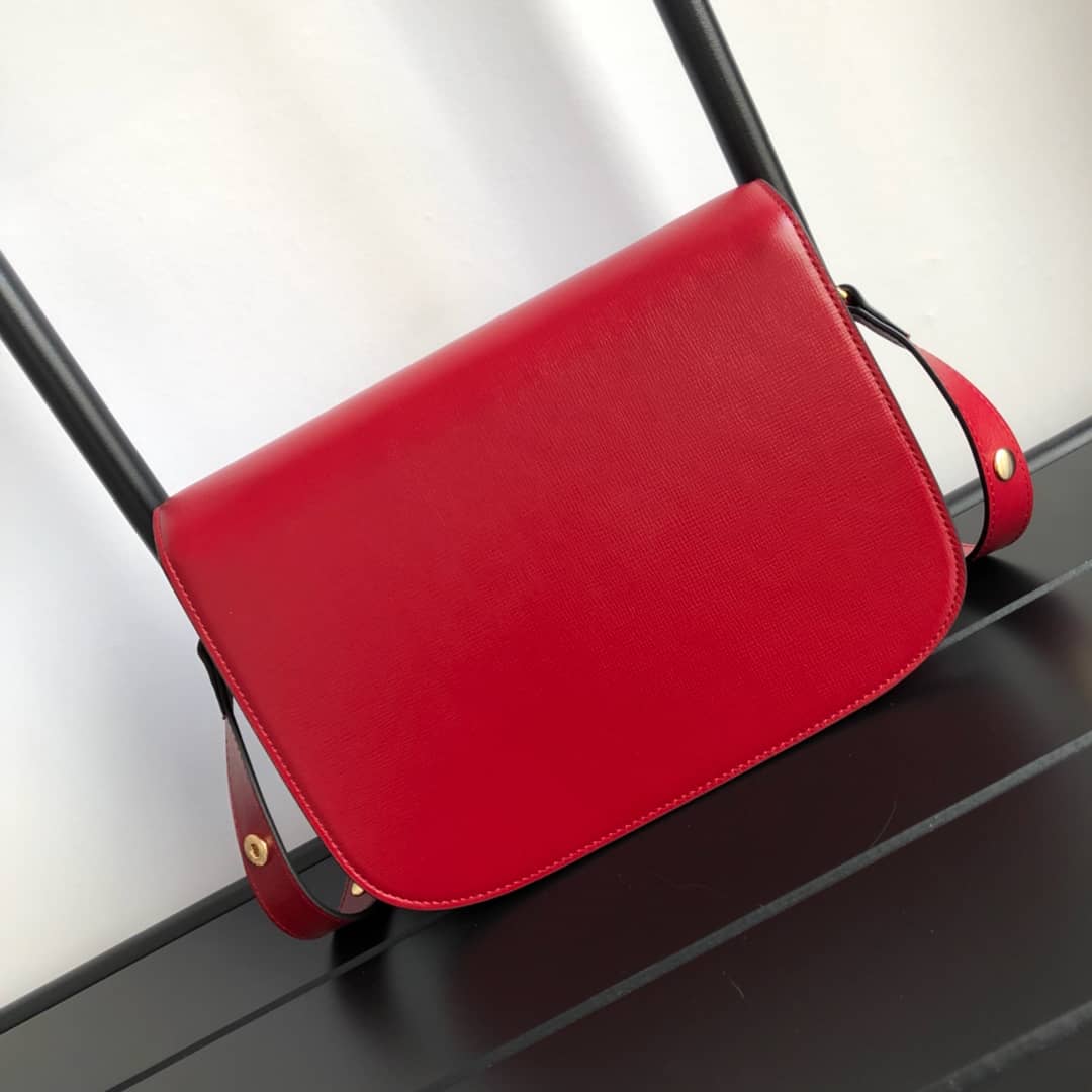 Gucci Horsebit 1955 Shoulder Bag Replica Red 602204 - DEEPREPS