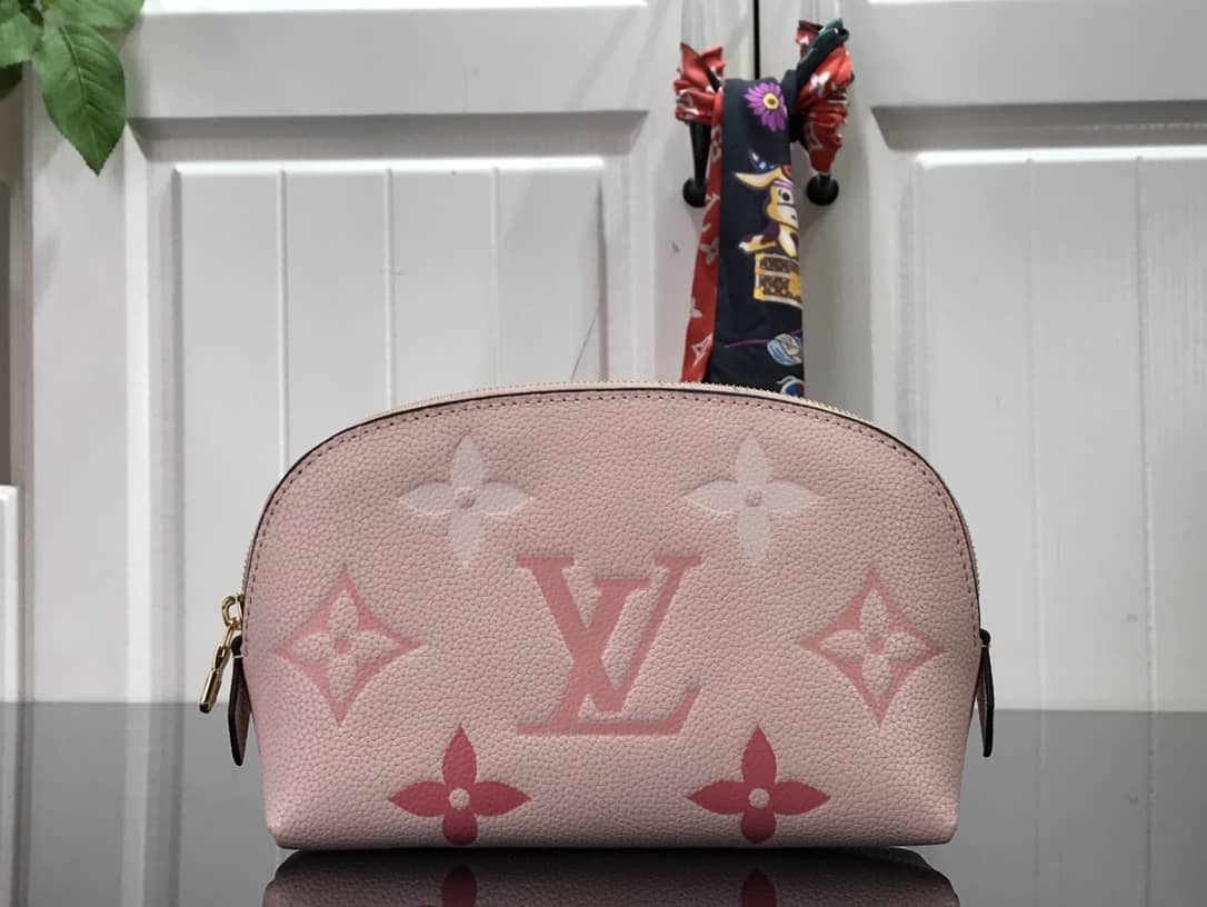 Louis Vuitton Monogram Empreinte Cosmetic Pouch Replica M80502 - DEEPREPS