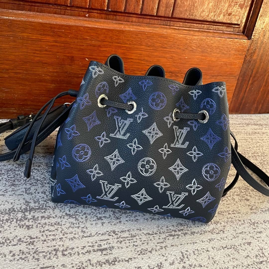 Louis Vuitton Bella Mahina Blue M59552 Replica Bucket Bag - DEEPREPS