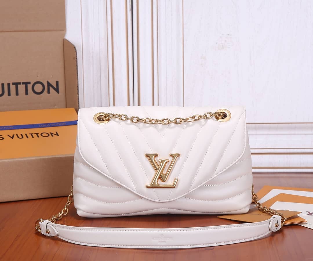 Louis Vuitton New Wave Chain Ivory Replica Bag M58549 - DEEPREPS