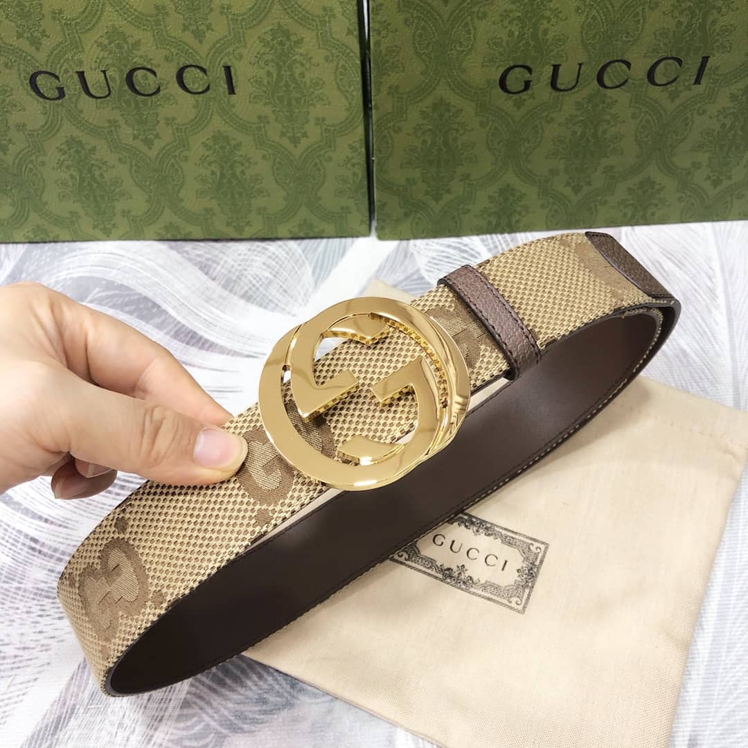 7 Star Gucci Leather Belt 40mm - DEEPREPS