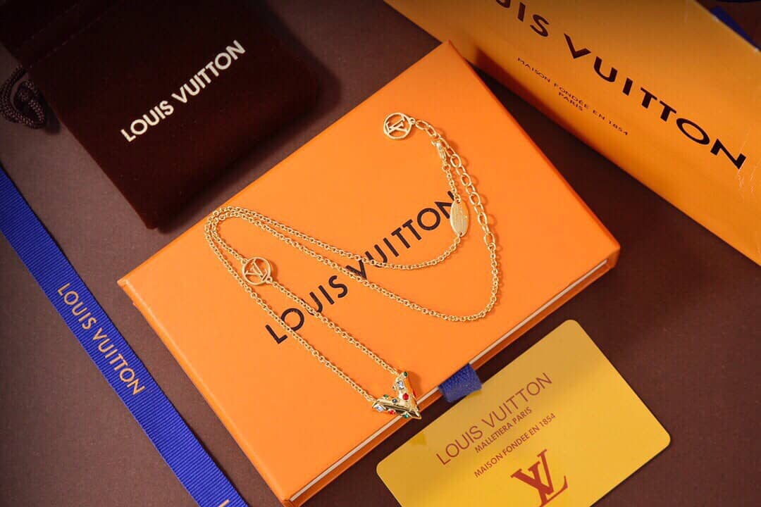 Designer Louis vuitton Classic Necklace - DEEPREPS