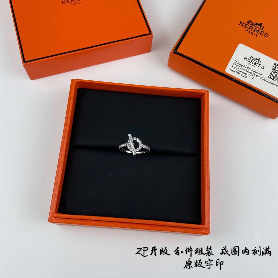 Fake Hermes Logo Ring - DEEPREPS