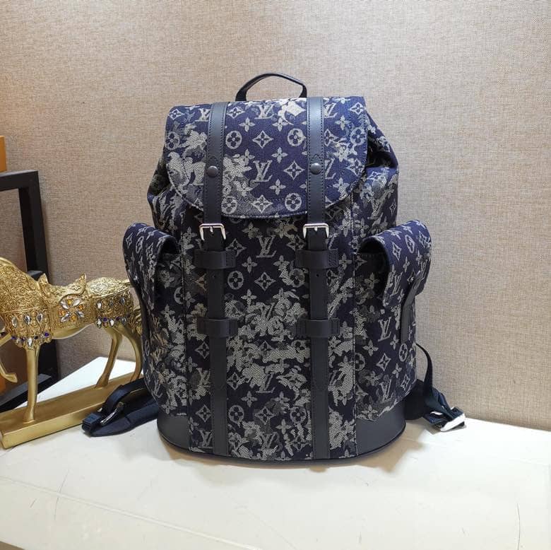 Louis Vuitton Monogram Tapestry Christopher PM Replica Backpack M57280 - DEEPREPS