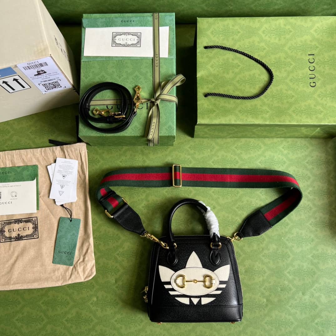 Adidas x Gucci Horsebit 1955 Mini Shoulder Bag 677212 Replica - DEEPREPS