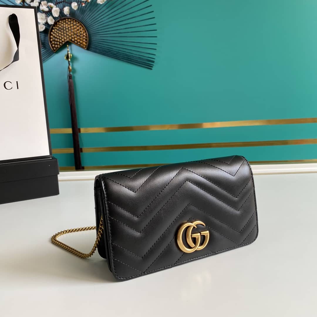 Gucci Crossbody Dupe Marmont GG Matelassé 488426 - DEEPREPS