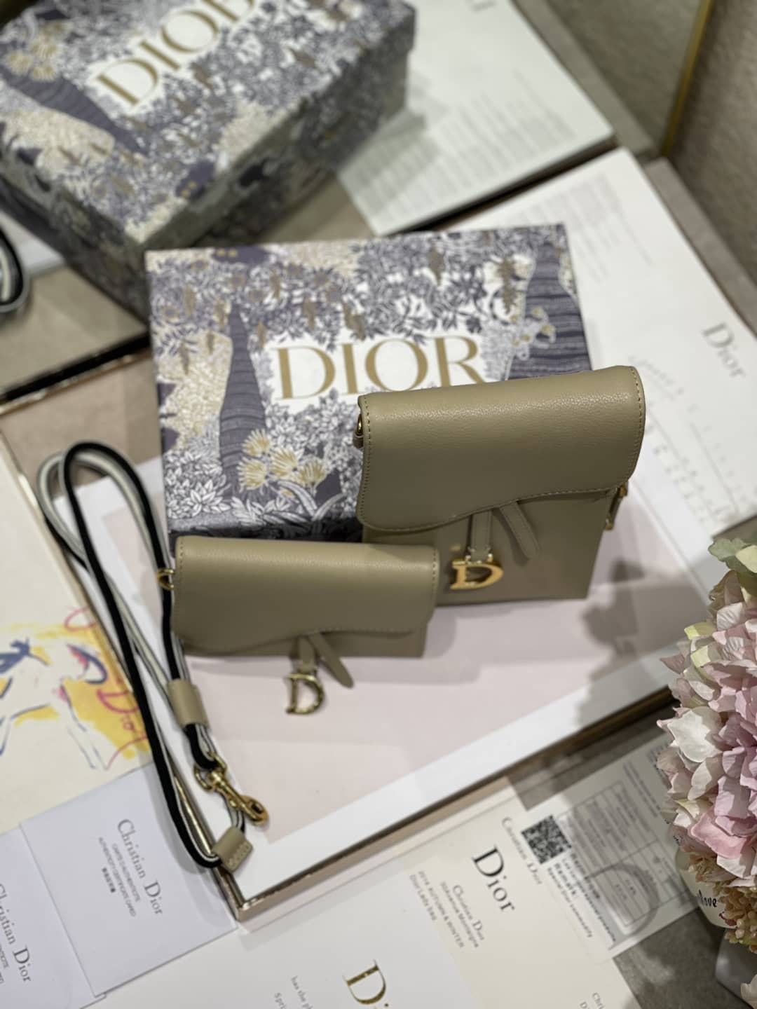 Dior Saddle Bag Dupe Vertical - DEEPREPS