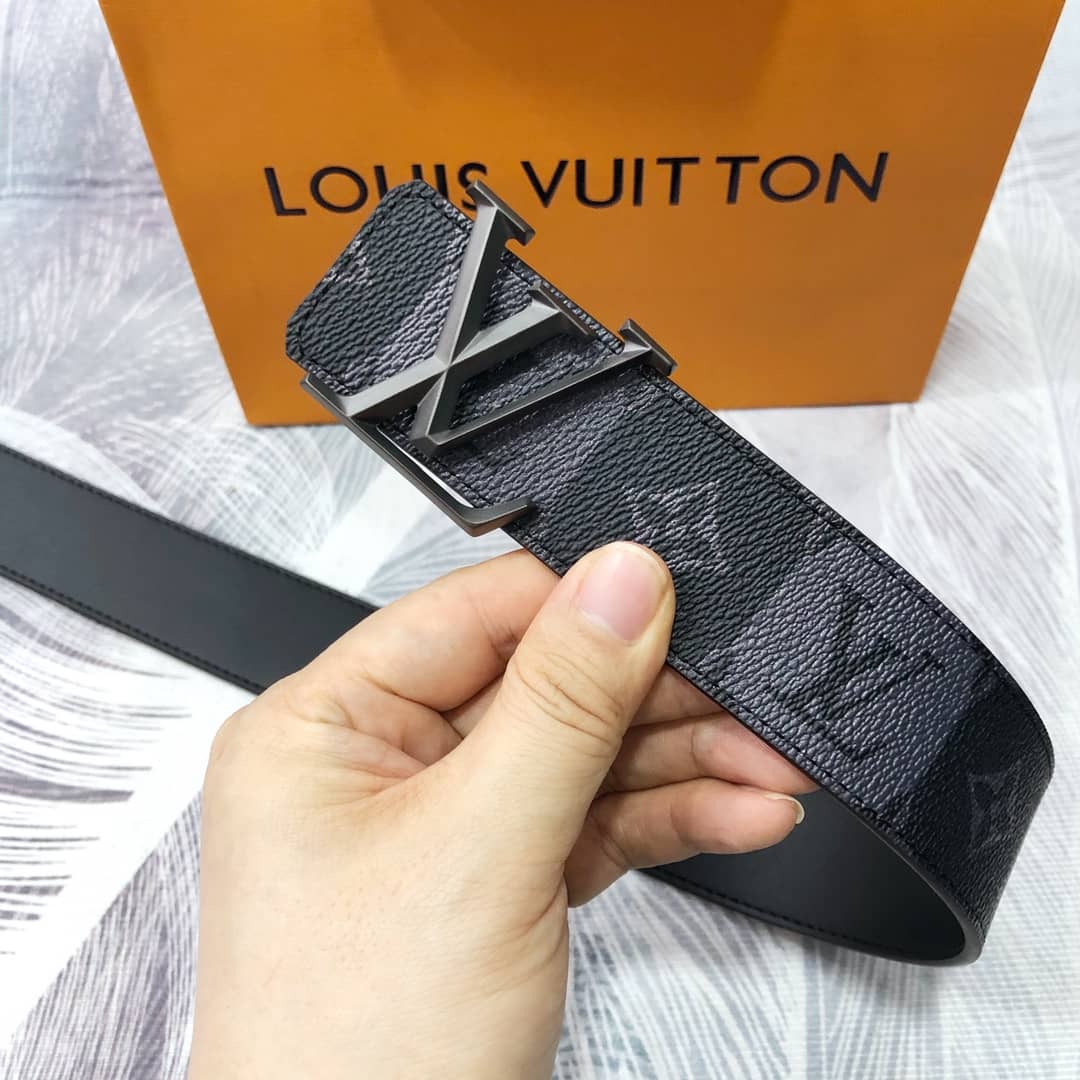 Fake Louis Vuitton Logo Belt 40mm - DEEPREPS