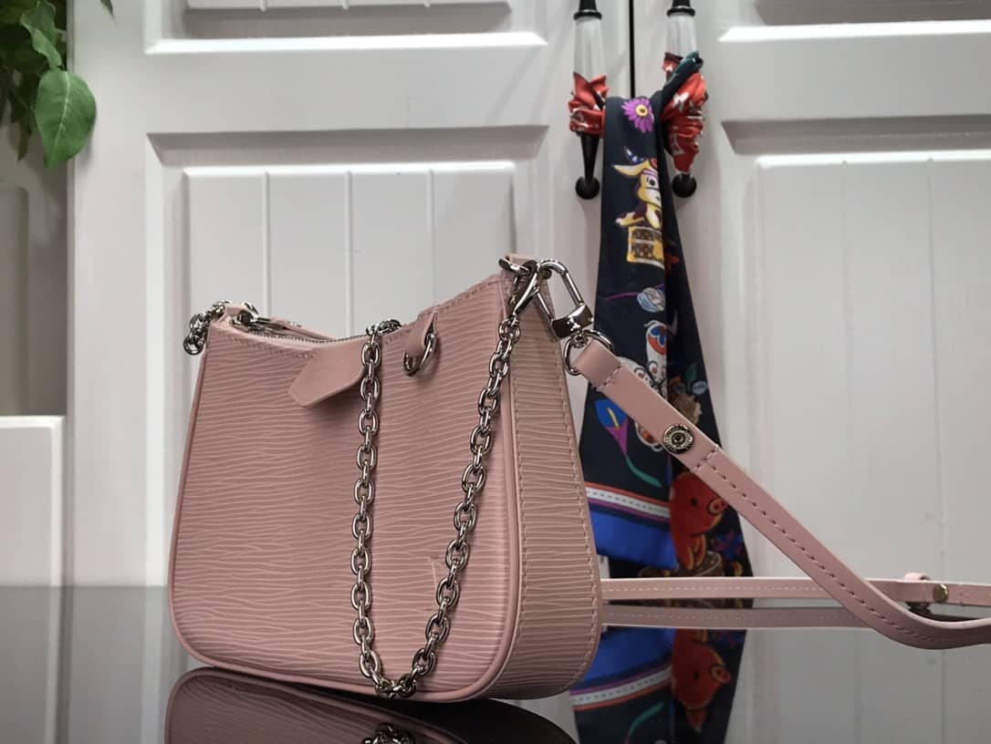 Louis Vuitton Epi Easy Pouch On Strap Replica Bag Pink M80471 - DEEPREPS