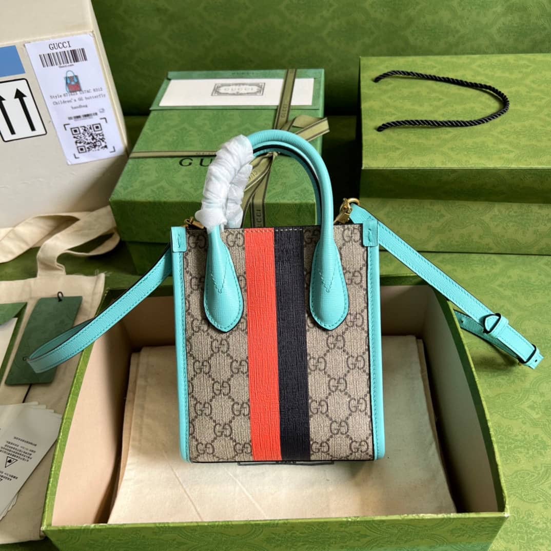 Gucci Mini Tote With Interlocking 671623 Replica Bag - DEEPREPS