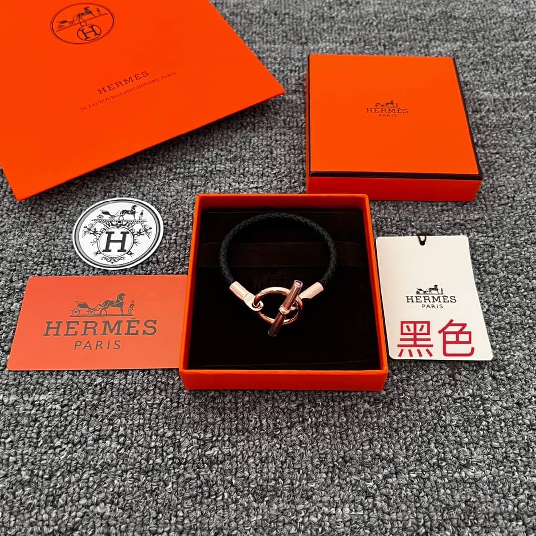 Knockoff Hermes Logo Bracelet - DEEPREPS