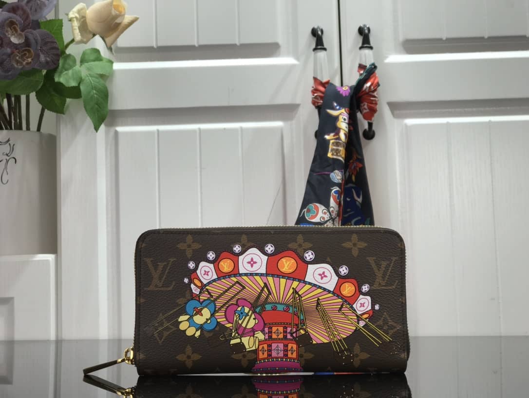 Louis Vuitton Monogram Zippy Wallet Christmas Animation 2020 Replica M69753 - DEEPREPS