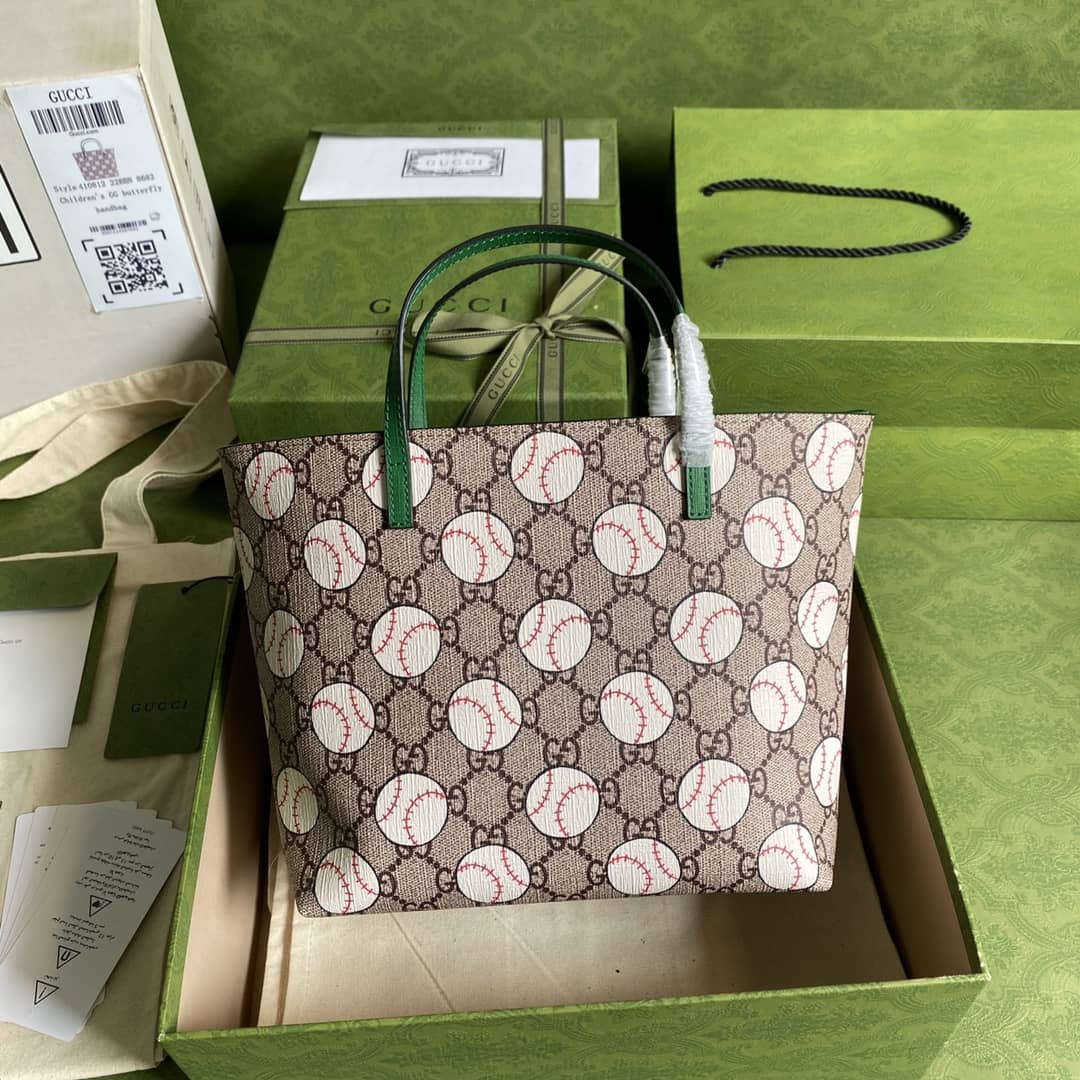 Gucci Children GG Supreme Tote Replica 410812 - DEEPREPS