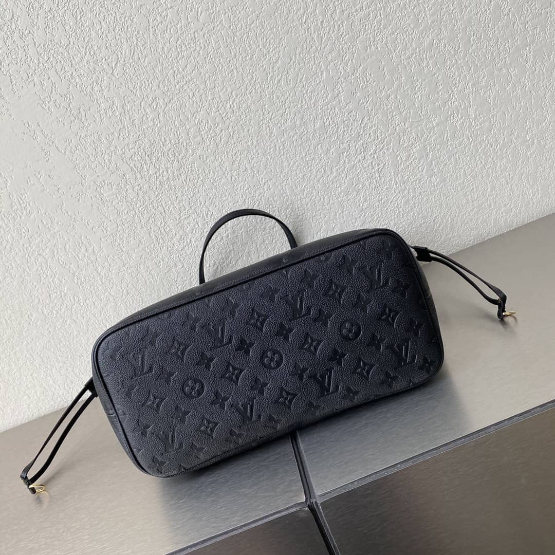 Louis Vuitton Neverfull Dupe MM Monogram Empreinte Leather Bag M45685 - DEEPREPS