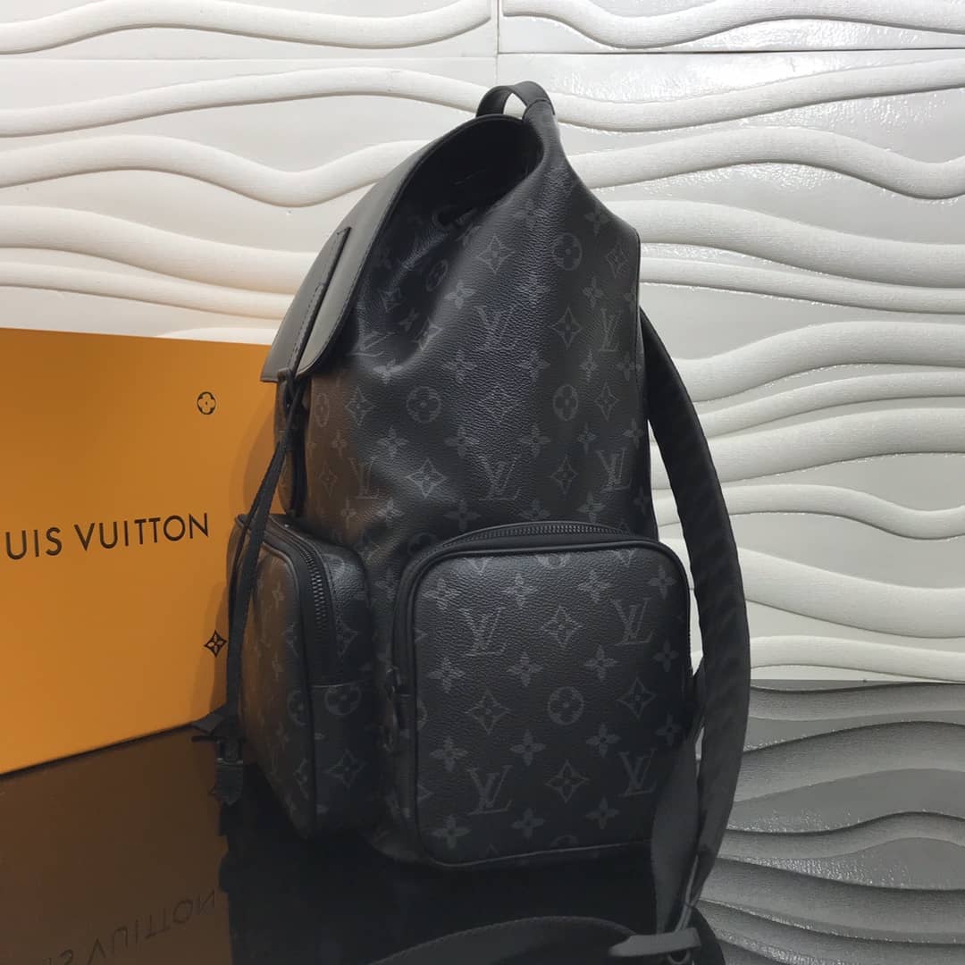 LV Backpack Replica Trio Travel Monogram Eclipse M45670 - DEEPREPS