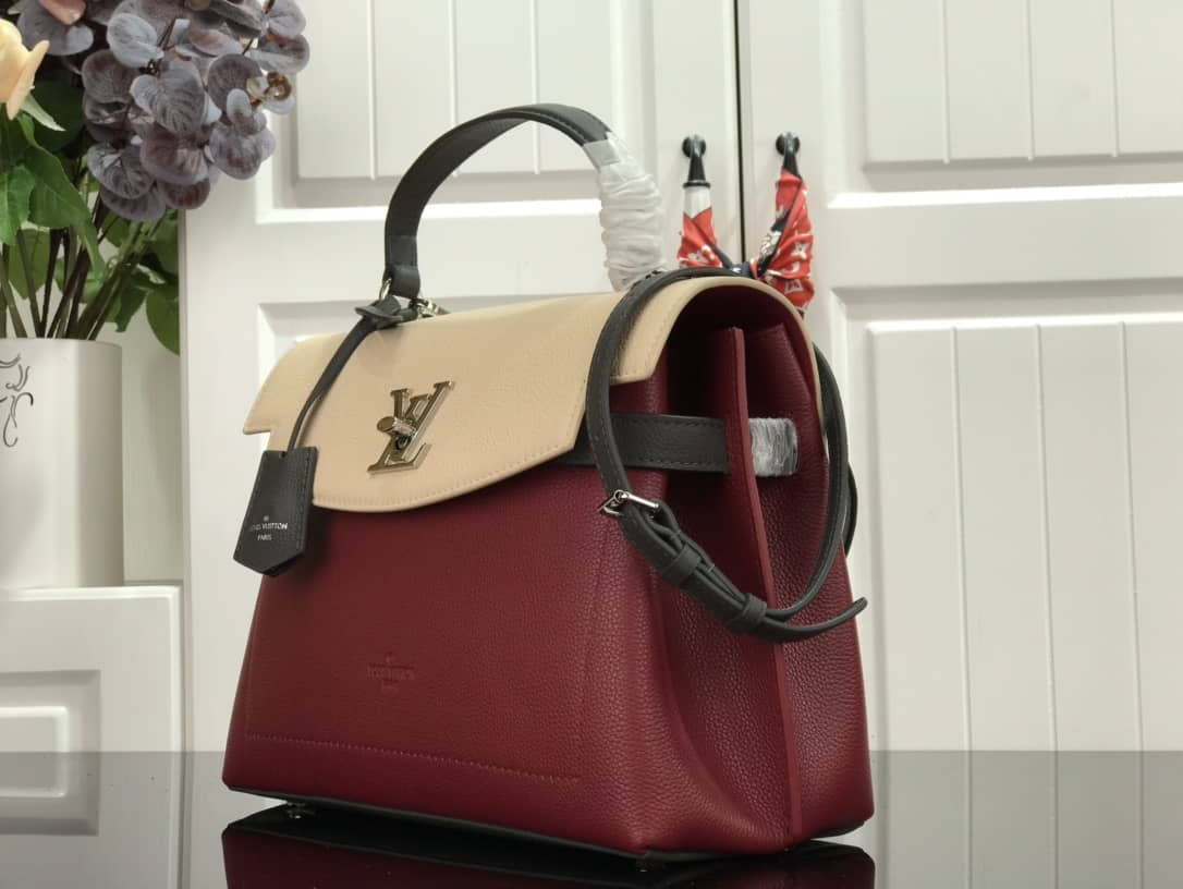 Louis Vuitton Lock Me Ever 2Way Bag Replica Red M52787 - DEEPREPS