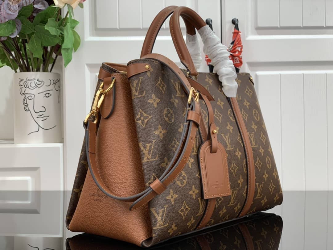 Louis Vuitton Monogram Canvas Soufflot MM Replica Bag M44817 - DEEPREPS
