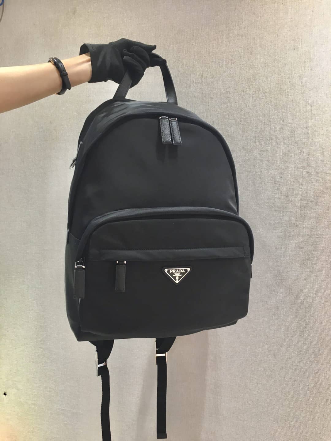 Prada Backpack Dupe Tessuto Zainetto Nylon Leather - DEEPREPS