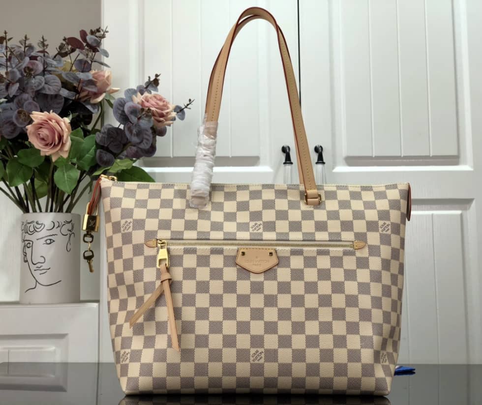 Louis Vuitton Damier Azur Canvas Lena MM Replica Handbag N44040 - DEEPREPS