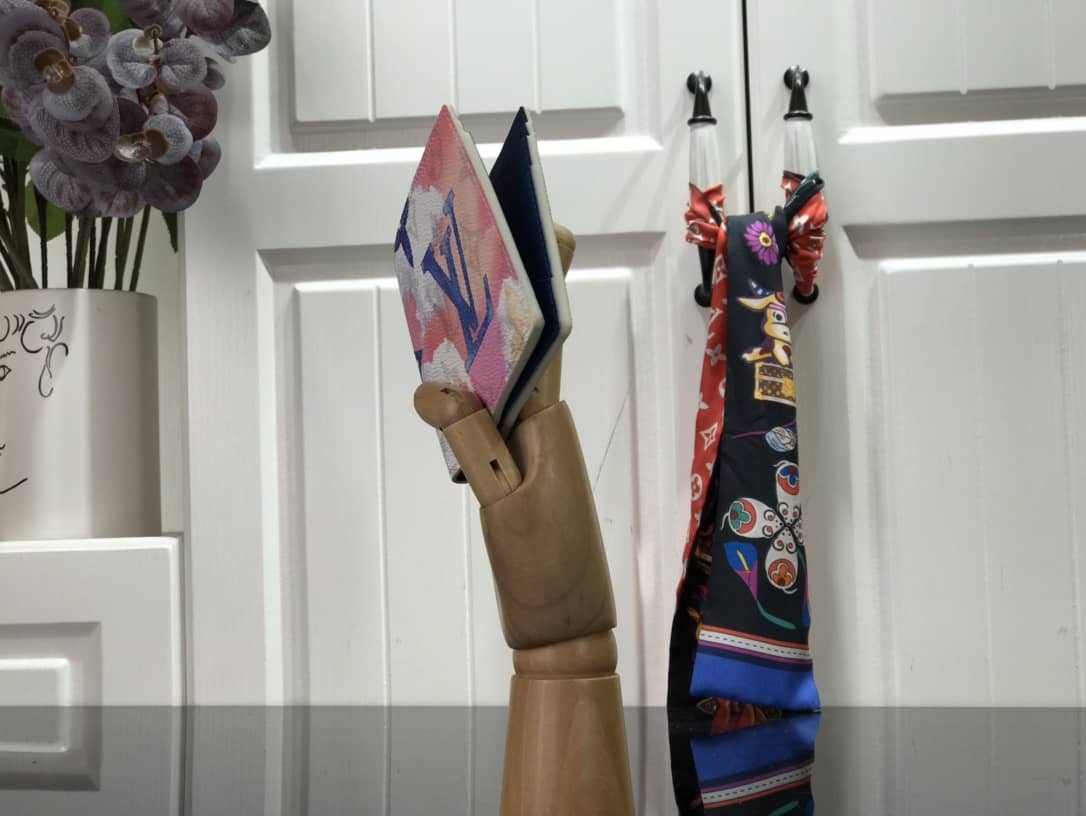 Louis Vuitton Multiple Wallet Monogram Canvas Replica Pink M80458 - DEEPREPS