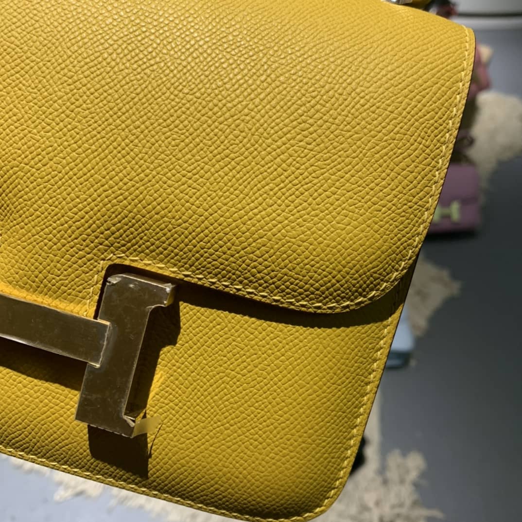 Hermes Replica Constance Bag 18CM Epsom Leather - DEEPREPS