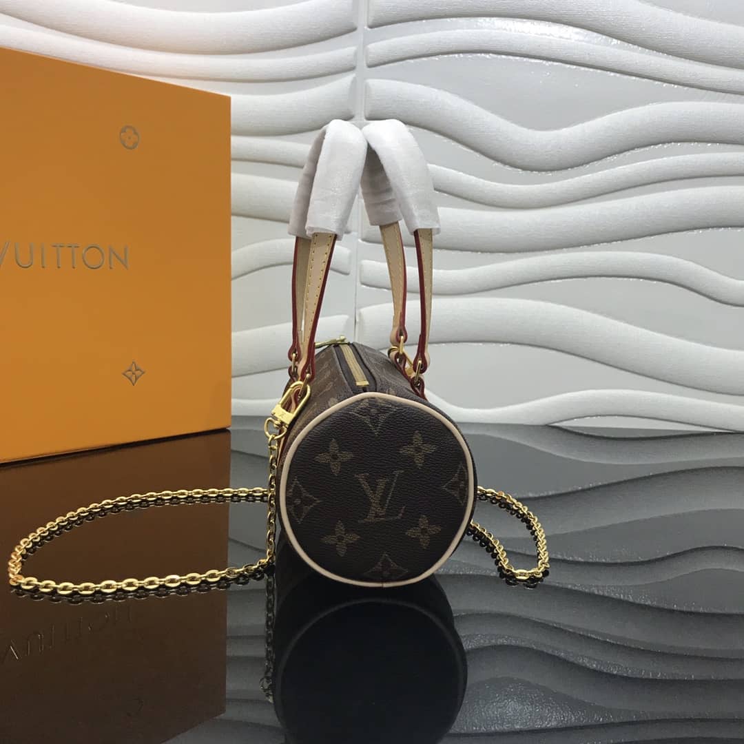 Louis Vuitton Papillon NM Monogram Canvas Replica Handbag - DEEPREPS