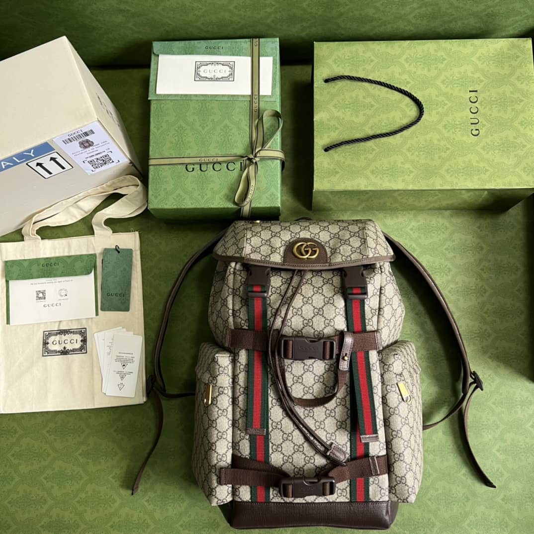 Gucci Webbing GG Skateboard 690999 Replica Backpack - DEEPREPS