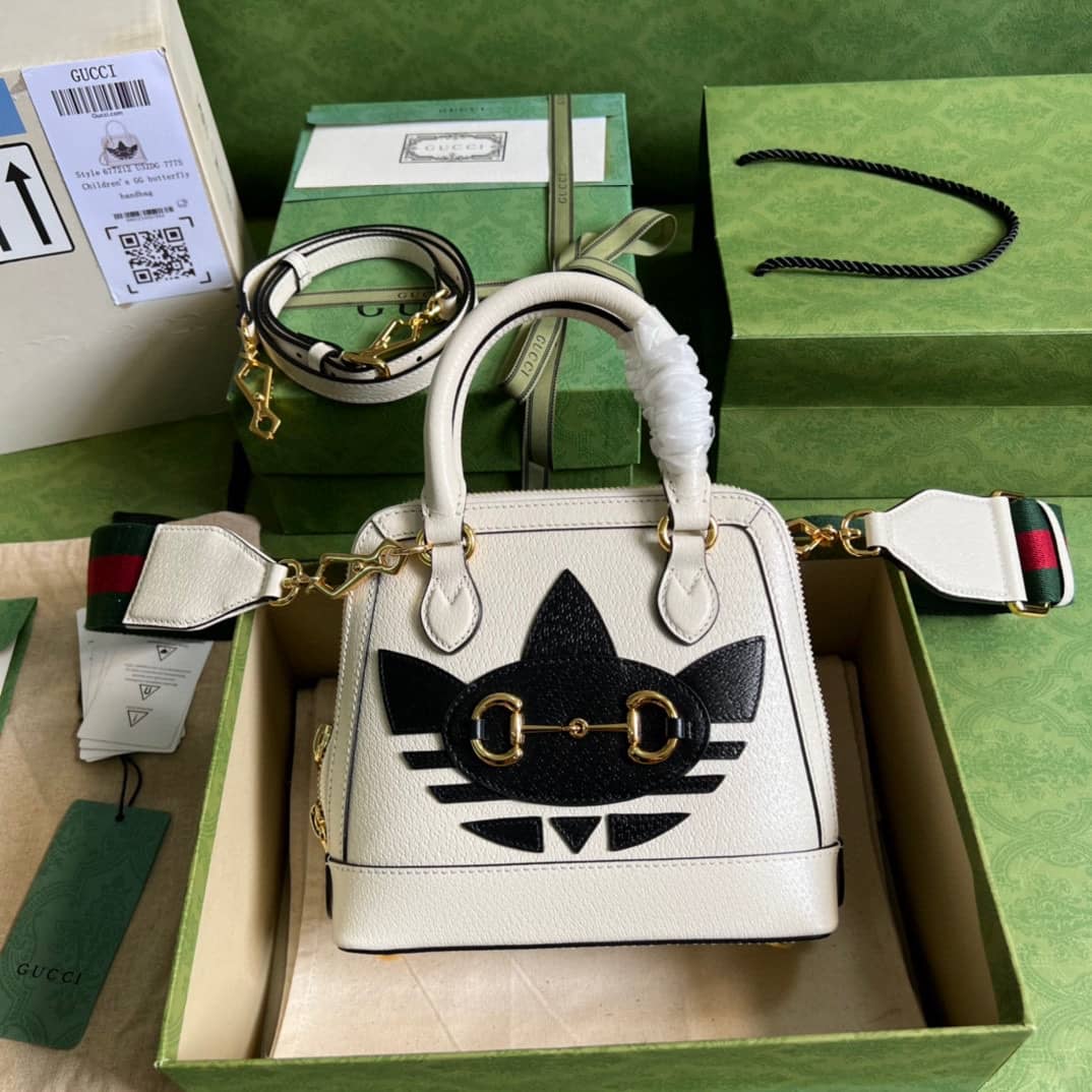 Adidas x Gucci Horsebit 1955 Mini Shoulder Bag 677212 Replica - DEEPREPS