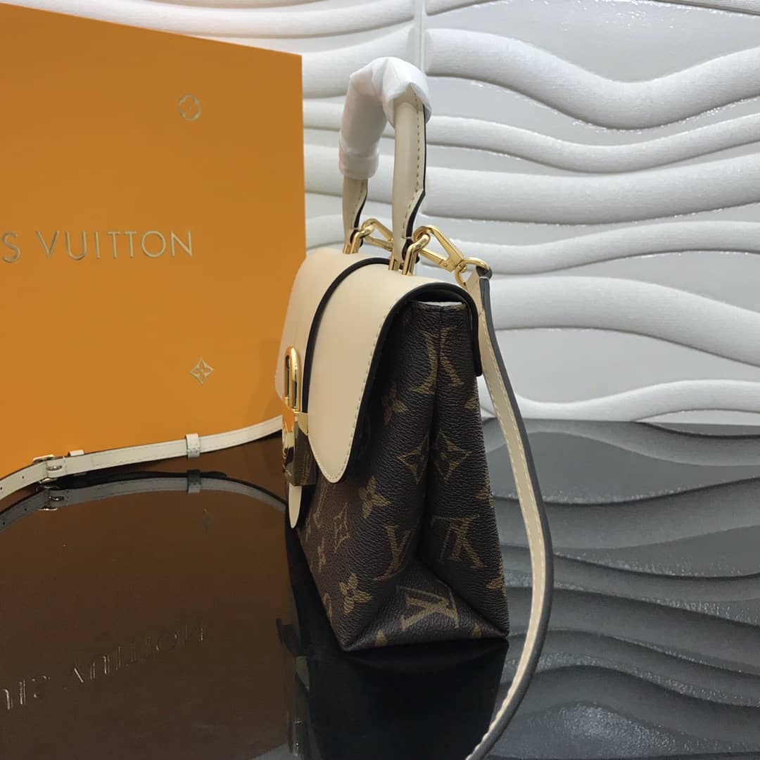 Louis Vuitton Locky BB Replica Crossbody Handbag Beige M44321 - DEEPREPS