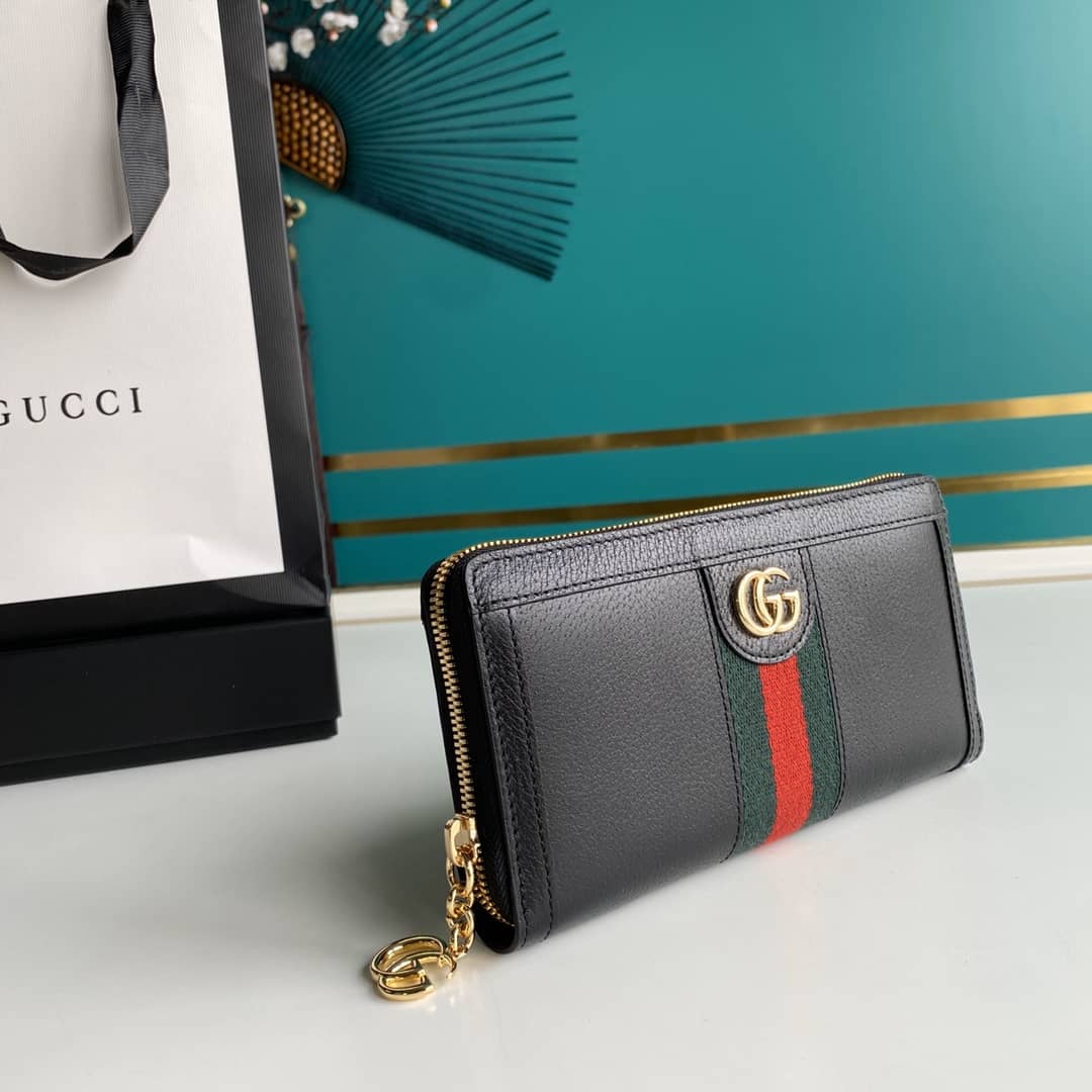 Gucci Ophidia GG Zip Around Wallet Replica 523154 - DEEPREPS