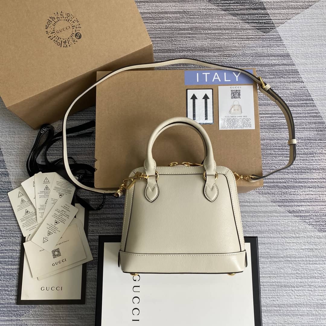 Gucci 1955 Horsebit GG Mini Top Handle Bag Replica 640716 - DEEPREPS