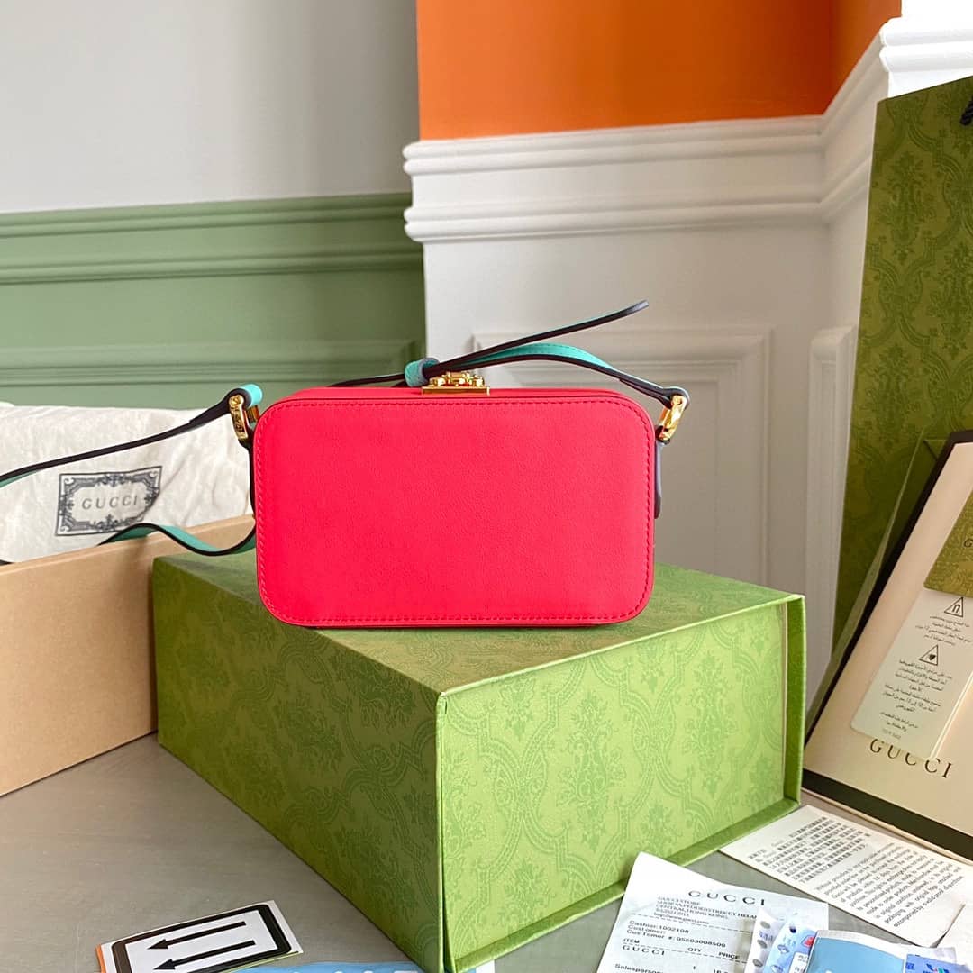 Gucci Interlocking G Mini Bag Replica Red 658230 - DEEPREPS