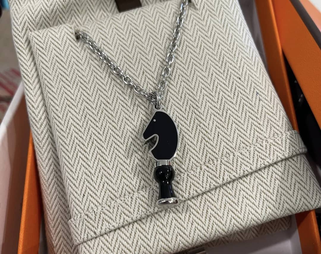 Wholesale Hermes Logo Necklace - DEEPREPS