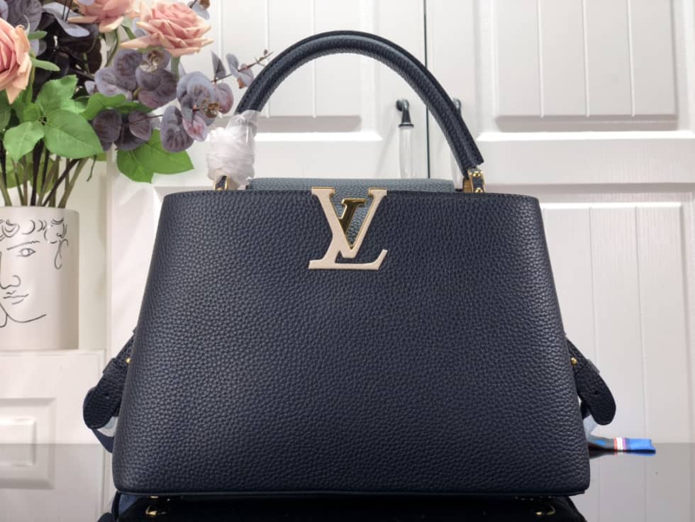 Louis Vuitton Capucines MM Black M59597 Replica Shoulder Bag - DEEPREPS