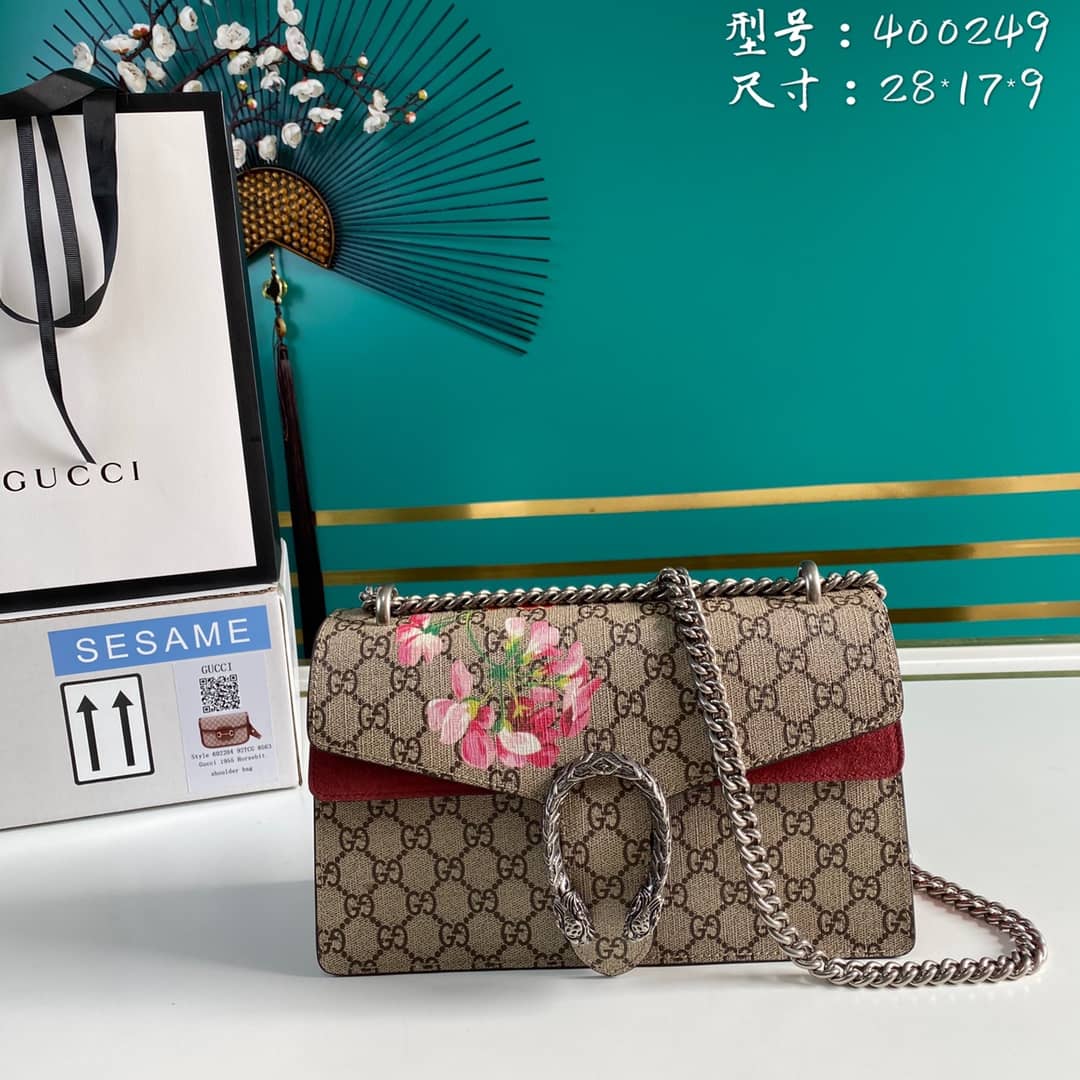 Gucci Dionysus Small GG Shoulder Bag Replica 400249 - DEEPREPS