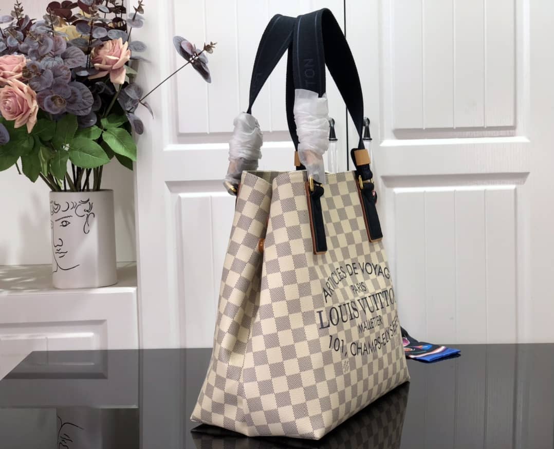 Louis Vuitton Cabas PM Damier Azur Canvas N41179 Replica Shoulder Bag - DEEPREPS