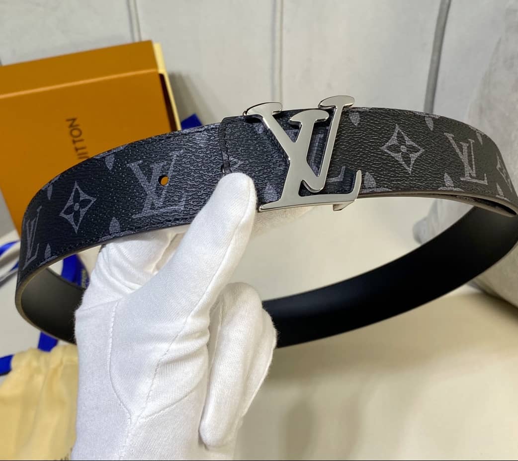 Fake Louis Vuitton Logo Belt 40mm - DEEPREPS