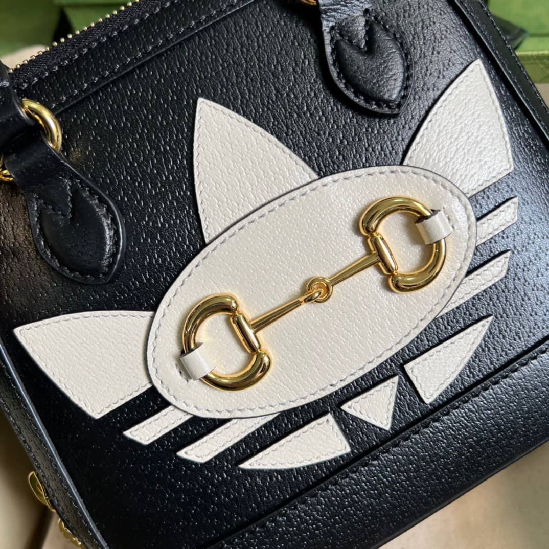 Adidas x Gucci Horsebit 1955 Mini Shoulder Bag 677212 Replica - DEEPREPS