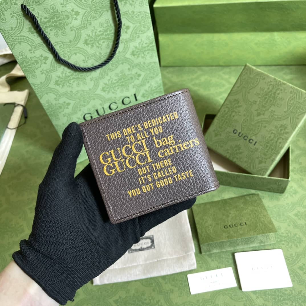 Gucci 100 Wallet Brown Replica 676238 - DEEPREPS