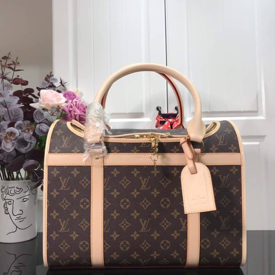 Louis Vuitton Dog Carrier 40 Monogram M42024 Replica Tote - DEEPREPS