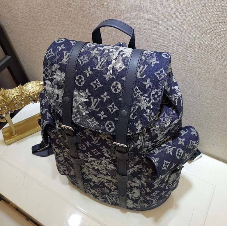 Louis Vuitton Monogram Tapestry Christopher PM Replica Backpack M57280 - DEEPREPS
