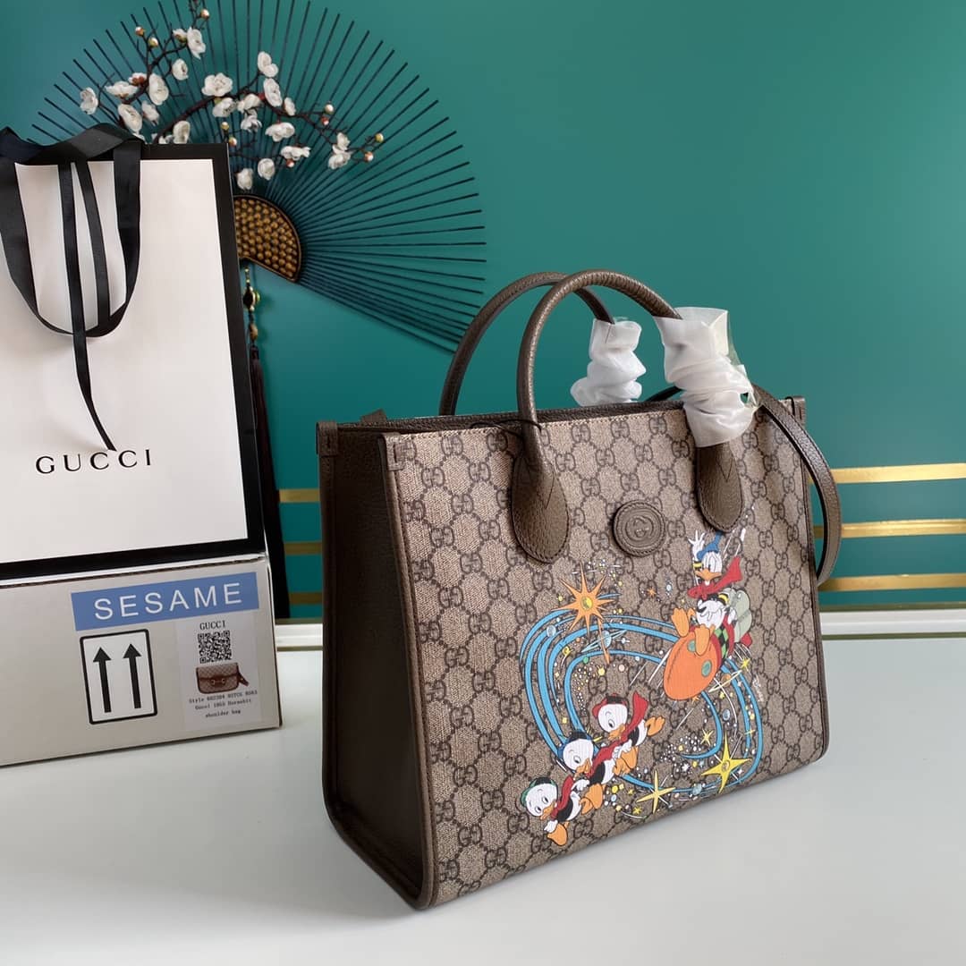 Gucci x Disney Donald Duck Tote Replica 648134 - DEEPREPS
