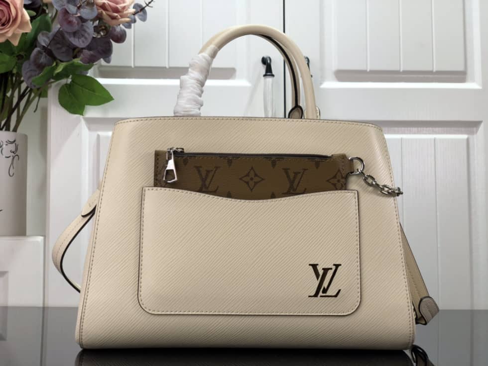 LV Tote Dupe Marelle Tote MM M59953 Replica Shoulder Bag - DEEPREPS